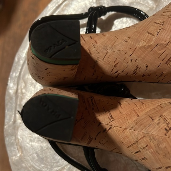 Prada platform cork sandals - Picture 6 of 11